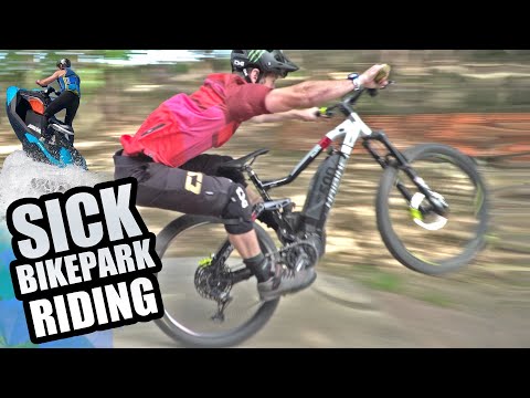 SICK BIKE PARK RIDING AND JET SKI BLASTING!