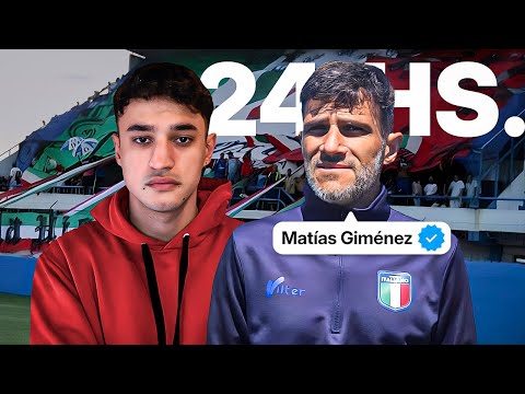 I spent 24 hours with a football manager (Matías Giménez - Sportivo Italiano)