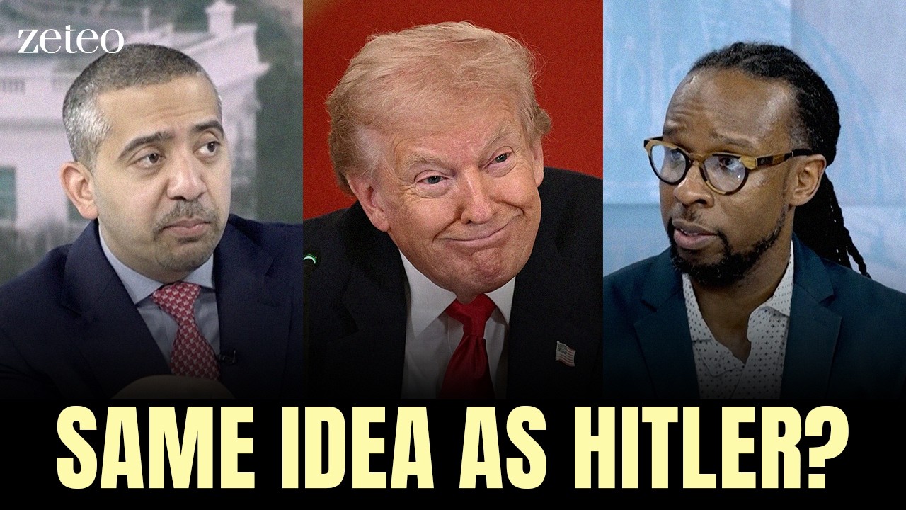Ibram X. Kendi discusses how MAGA politics echo Hitler's ideas in this viral interview, providing mind-expanding insights on authoritarianism and racism suitable for JRE's deep dives.