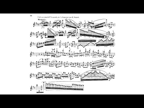 Émile Sauret/Leonid Kogan - Cadenza for Paganini Violin Concerto No. 1