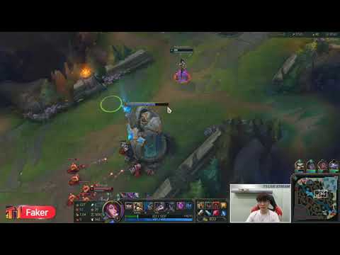 SKT T1 FAKER FIORA VS CORKI MID - RANKED KR PATCH 9 15