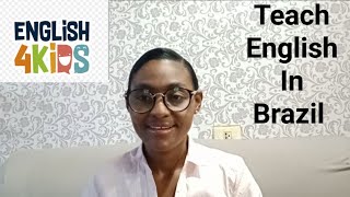 Brazil Jobs: Teach English While Living In Brazil.