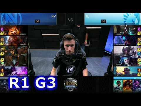 Team Liquid vs Team EnVyUs | Game 3 S6 Worlds 2016 NA Regional Qualifiers Round 1 | TL vs NV G3 R1
