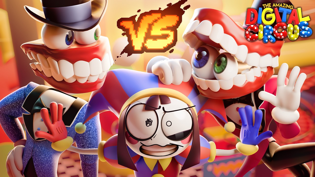 AI Bros (Eniac vs Caine Theme Song)【THE AMAZING DIGITAL CIRCUS FAN 3D MUSIC VIDEO】
