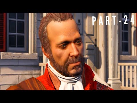 Assassin's Creed 3 Remastered Gameplay Part 24-HOSTILE NEGOTIATIONS (100% Synchronisation/No Damage)