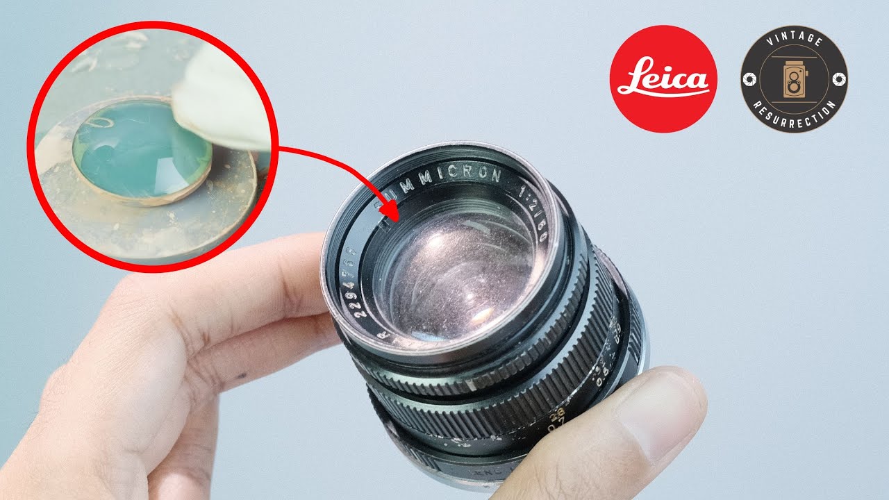Restoring Leica Summicron 50mm f/2 Type III and optical polishing