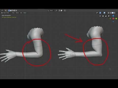 How to use Corrective Shape Keys in Blender 2.80