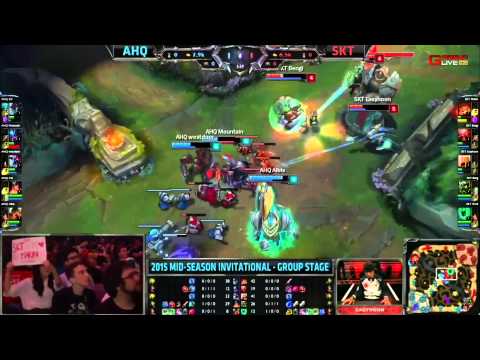 【西門夜說】 ahq WestDoor MSI季中邀請賽單殺 SKT T1 Easyhoon