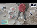 How To Mix Skimming Homecharm Paint With Pop Cement Easiest Way Building In Ghana Part 1