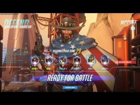 [Season 3: 4600 SR] AimbotCalvin | McCree | Watchpoint Gibraltar Pro Gameplay