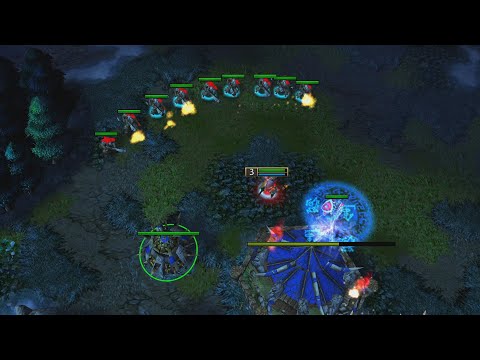 RAM(ORC) vs POLUGAS(HU) 1v1 Warcraft 3 Ranked Ladder Game