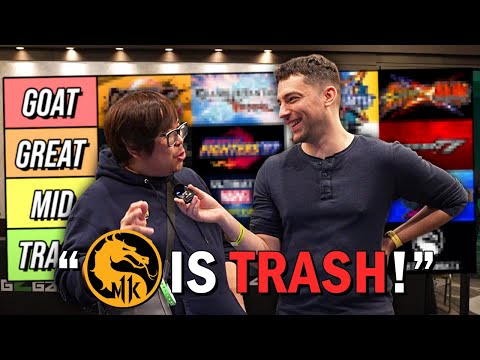 I Asked 100 Tournament Players To Make a Fighting Game Tier List