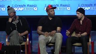 DJ White Shadow, Don Cannon, Mick Boogie at the 2012 ASCAP EXPO (Part 1 of 2)