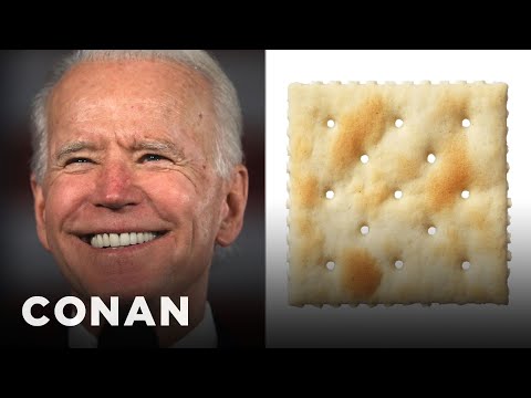 喬-拜登長什麼樣的小吃？- TBS的CONAN (What Snack Does Joe Biden Look Like? - CONAN on TBS)