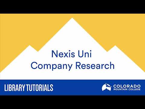 Business Databases Overview