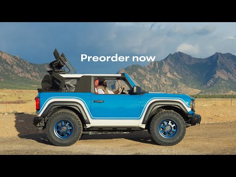 Wir präsentieren das eTop für den 2-Türer Bronco – Verdeck in Sekundenschnelle