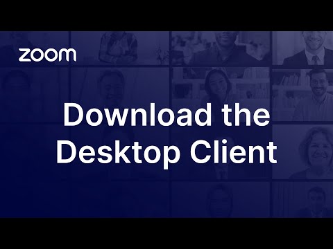 Downloading and Updating the Zoom Desktop Client