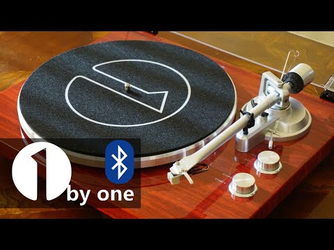 Review of 1byone Belt Drive Turntable / Record Player that transmits audio to Bluetooth Speakers