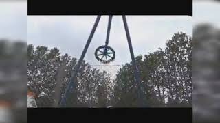 Must watch Live accident on ride of death hammock jhula