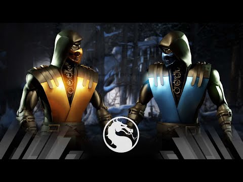Mortal Kombat X - Gold Scorpion Vs Blue Steel Sub-Zero (Very Hard)
