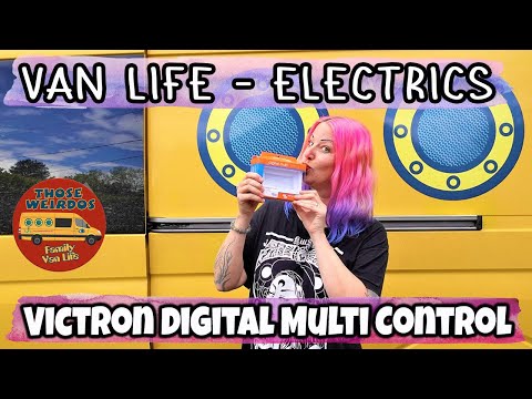 Installing a Victron Digital Multi Control in our self build Sprinter campervan