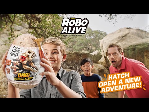 Интерактивный игровой набор-сюрприз Robo Alive - Раскопки динозавра (7156)