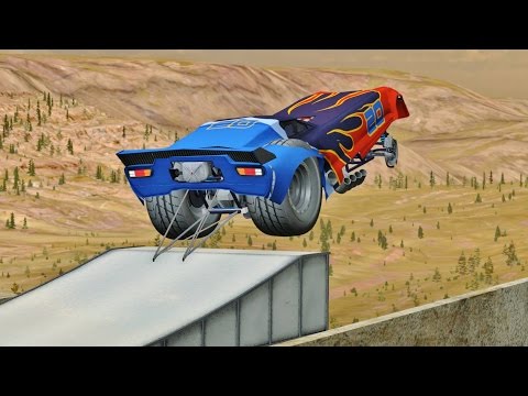 BeamNG Drive HIGH SPEED JUMPS #90