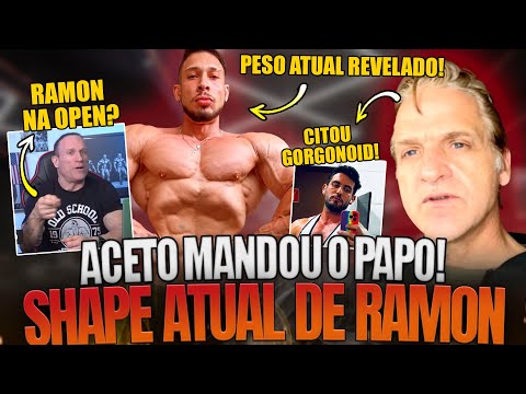 ACETO FALA SOBRE CONDICAO ATUAL DE RAMON DINO RUMO AO ARNOLD! PESO ATUAL? OPEN? GORGONOID CITADO!