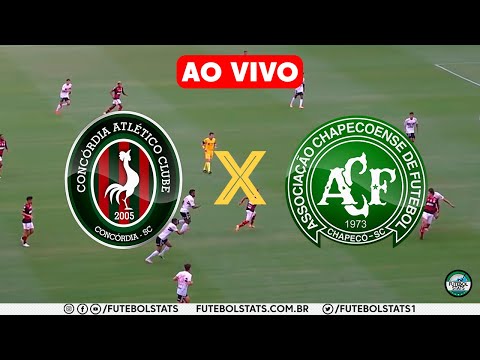 CONCÓRDIA X CHAPECOENSE AO VIVO COM IMAGENS HD - CAMPEONATO CATARINENSE 2021