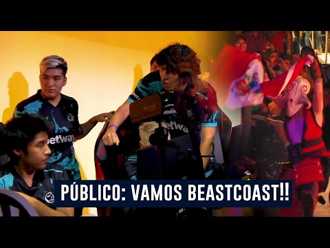 Beastcoast's reactions after securing TOP 6 at the major