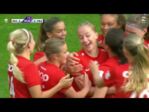 Brann 5 - 0 Røa - Høydepunkter