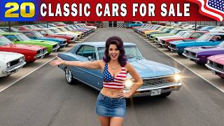 20 Classic Cars Up for Sale cheaply by Owners !!