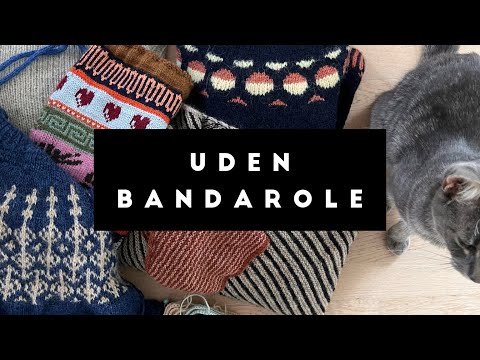 Uden banderole - en #strikkepodcast af Sandra Askegren ep. 11  #knittingpodcast #strik #knitting