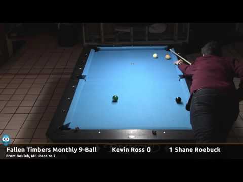 Kevin Ross vs Shane Roebuck - 2016-11-05 Fallen Timbers monthly 9-ball