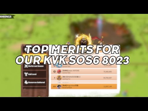 TOP MERITS ON SOS6 - 8023