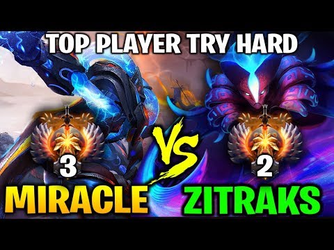 MIRACLE vs ZITRAKS - TOP 2 vs TOP 3 EU Try Hard Gaming