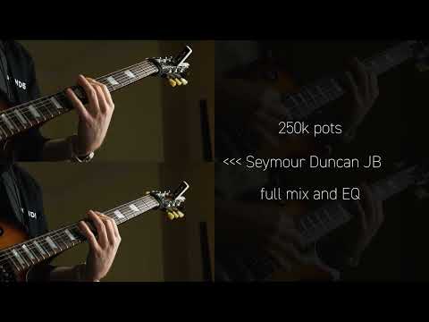 Seymour Duncan JB vs Bare Knuckle Rebel Yell pickup comparison