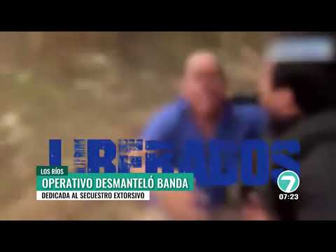 Dos secuestrados fueron liberados por la Policía, en Mocache