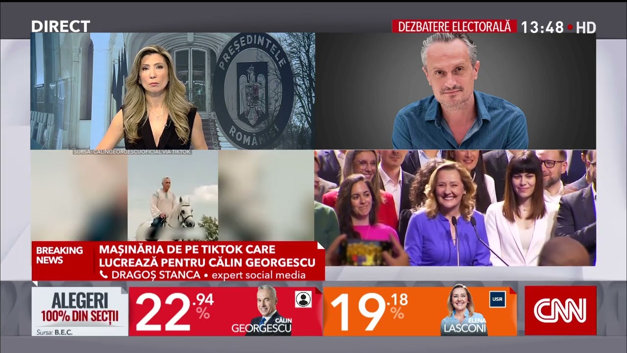 Dragoș Stanca, expert social media despre campania pe rețele sociale