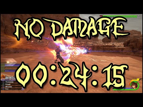 Kingdom Hearts 3 | Sora (Ultima Keyblade) Vs Dark Inferno (00:24.15) (No Damage) (Proud Mode)