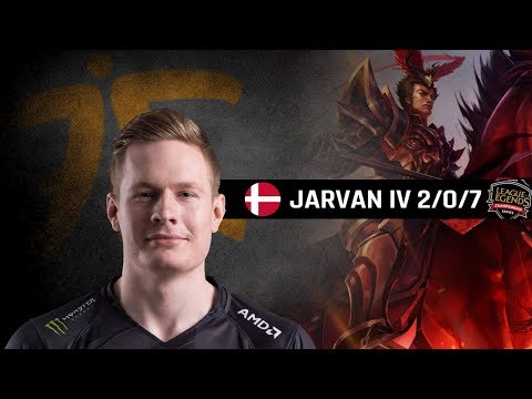 Highlights FNC Broxah with Jarvan IV - LCS EU Spring 2018 W1D1