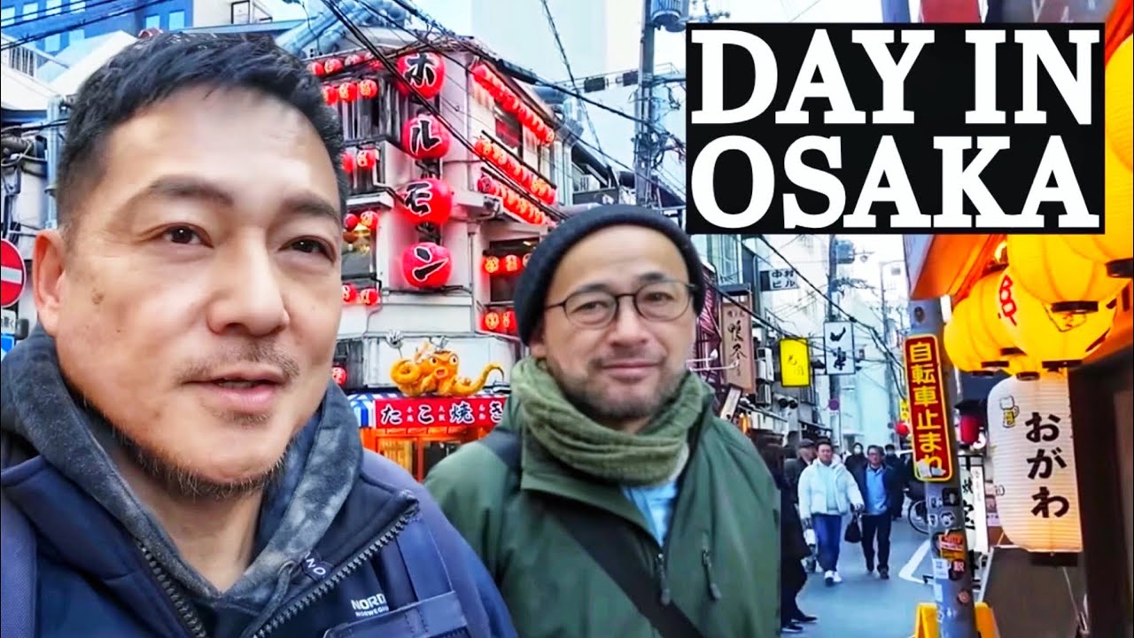 A Perfect Day in Osaka: River Walk, Dotonbori & 551 Pork Buns