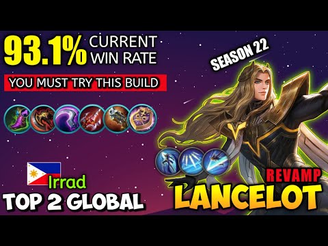 Lancelot Revamp! Lancelot Best Build 2021 || Top 1 Global Lancelot By Irrad – MLBB