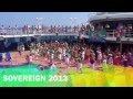 Baile del buque Sovereign 2013 