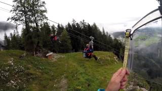 preview picture of video 'Zip Line Stoderzinken - Fly Like An Eagle!'