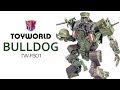 KL變形金剛玩具分享420 Toyworld TW FS01 BULLDOG 鬥牛犬 CC中文字幕