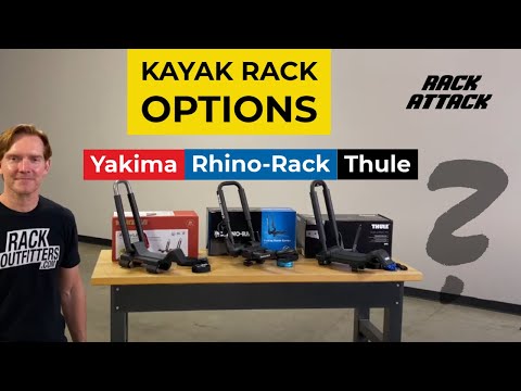 Yakima JayLow vs Rhino-Rack S512 vs Thule Hull-a-Port XT Kayak Carriers