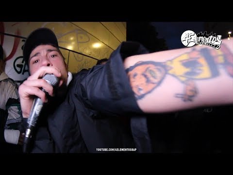 (BATALLÓN) JOTAPINCHE VS K.OS  [OCTAVOS] - REGIONAL BCN DRAGONES DEL FREESTYLE 2018 | 4 ELEMENTOS |