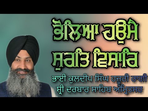 ( Raag Basant ) Bholeya Haume Surat Vissar - Bhai Kuldeep Singh Ji Hazoori Ragi Sri Darbar Sahib