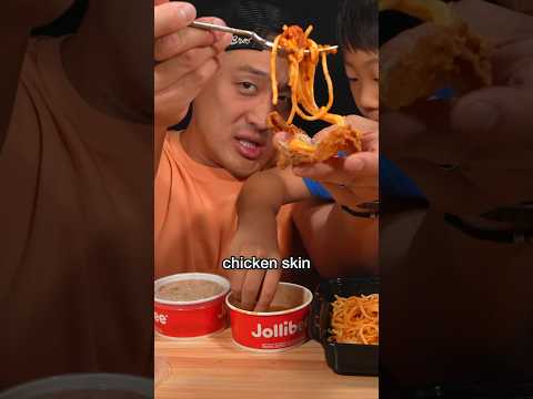Jollibee chicken skin hack is so 🔥 whoever started this is genius
